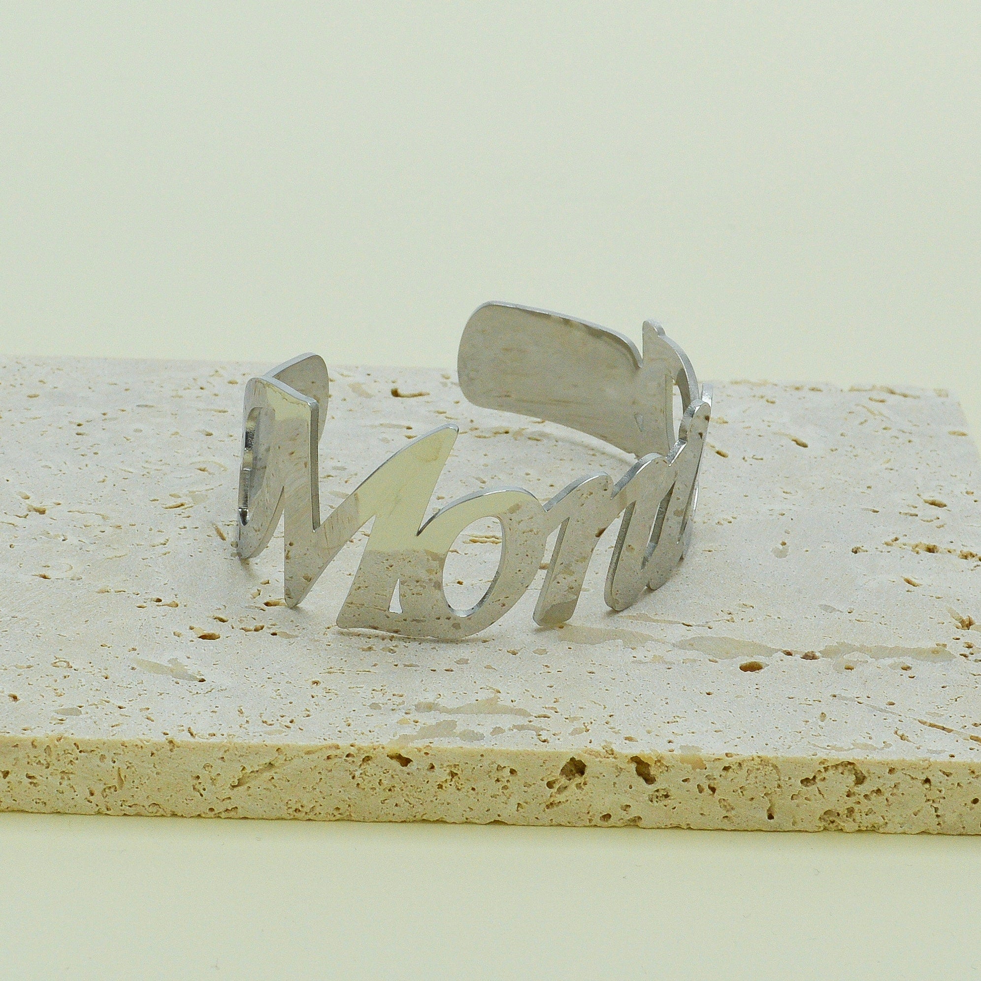 Personalized Adjustable Name Bangle - Image 2