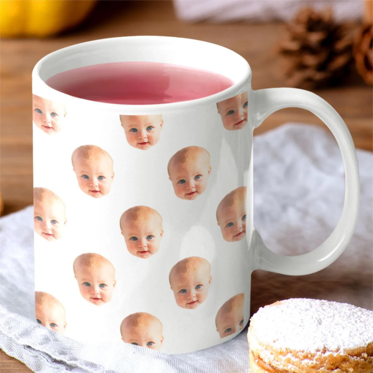 Personalized Baby Face Mug - Image 2