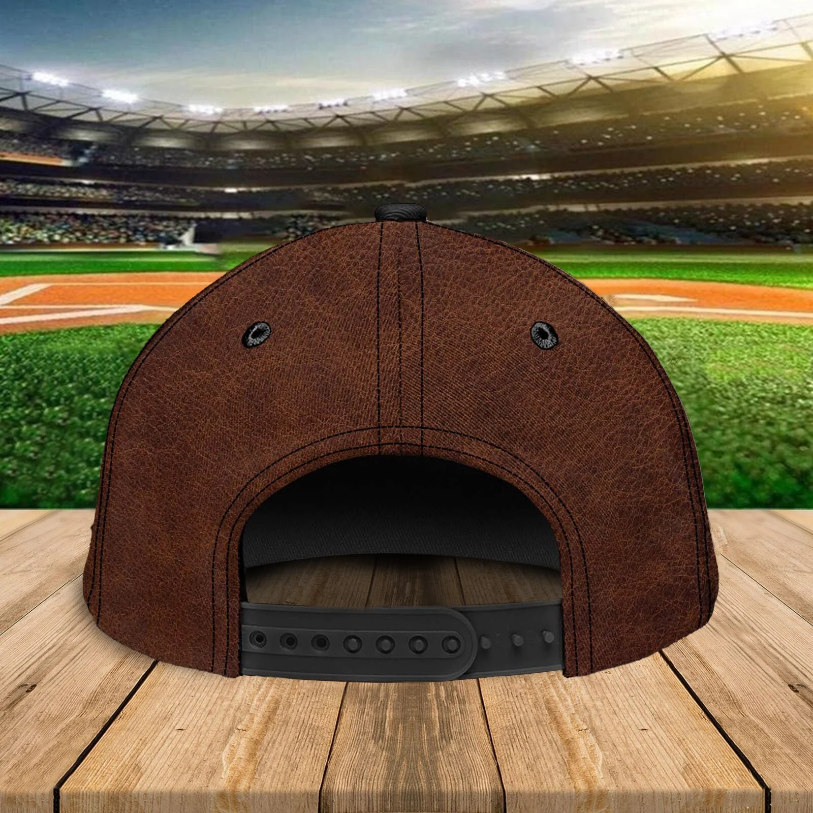 Personalized Baseball Player Back Classic Cap - Image 5