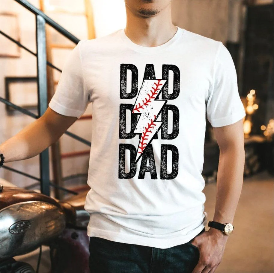 Personalized Baseball/Softball Mom Grandma Dad T-shirt - Image 6