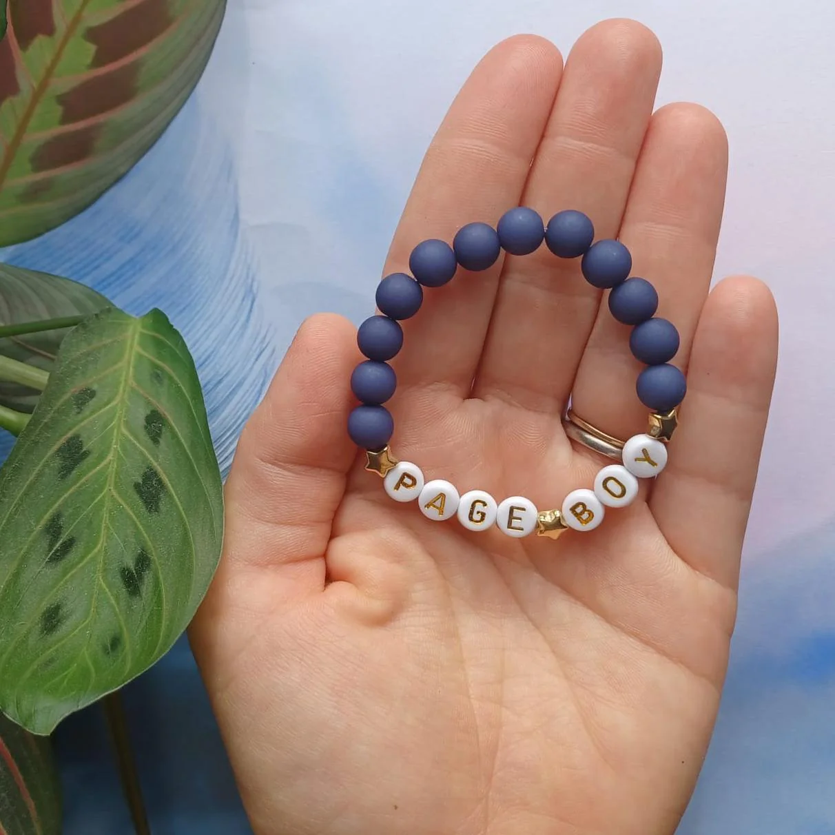 Personalized Bead Name Bracelet Gift For Children - Image 2