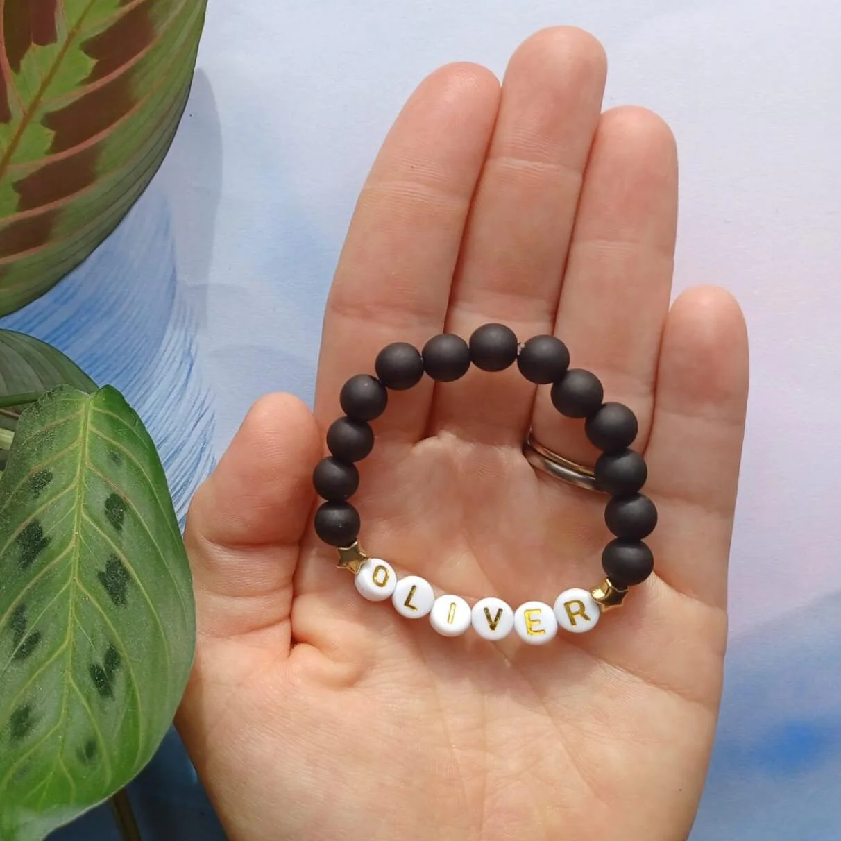 Personalized Bead Name Bracelet Gift For Children - Image 3