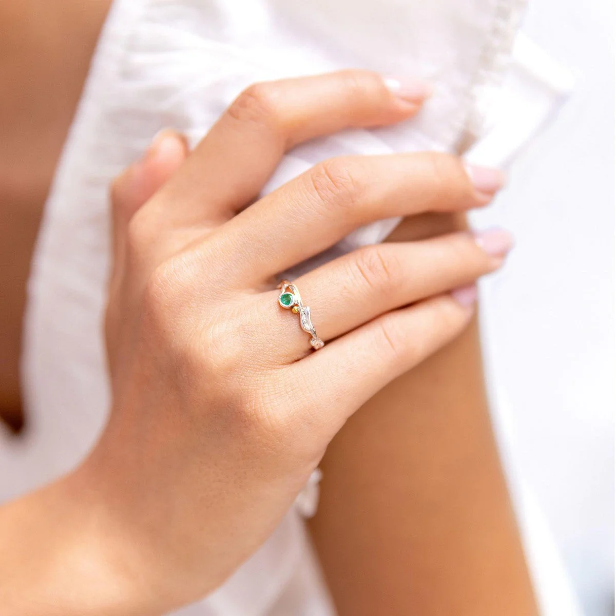 Personalized Birthstone Ring - Image 10
