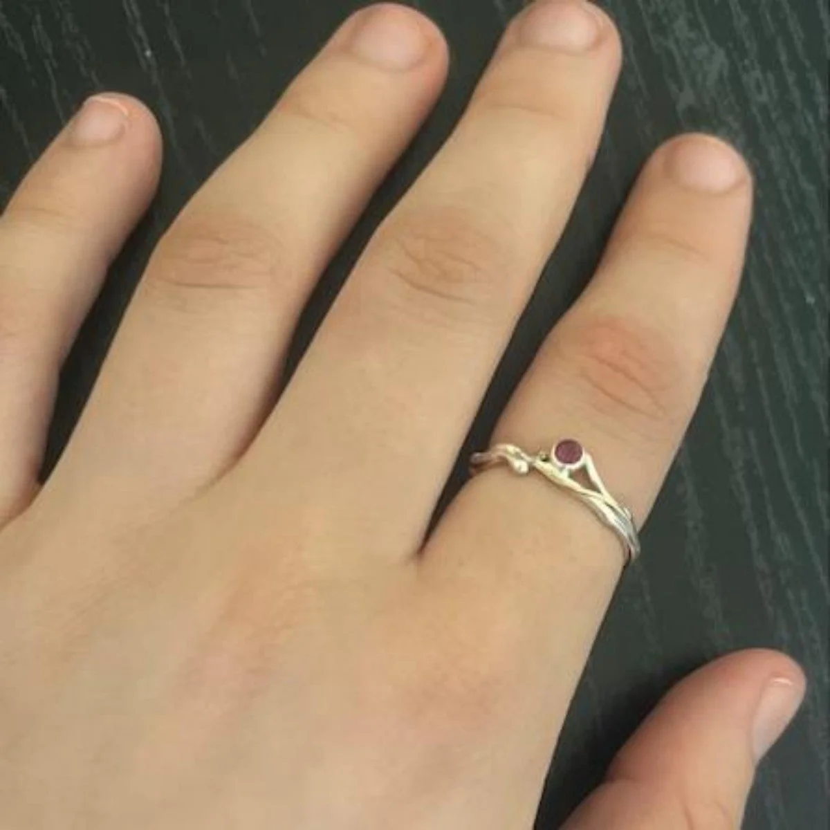 Personalized Birthstone Ring - Image 8