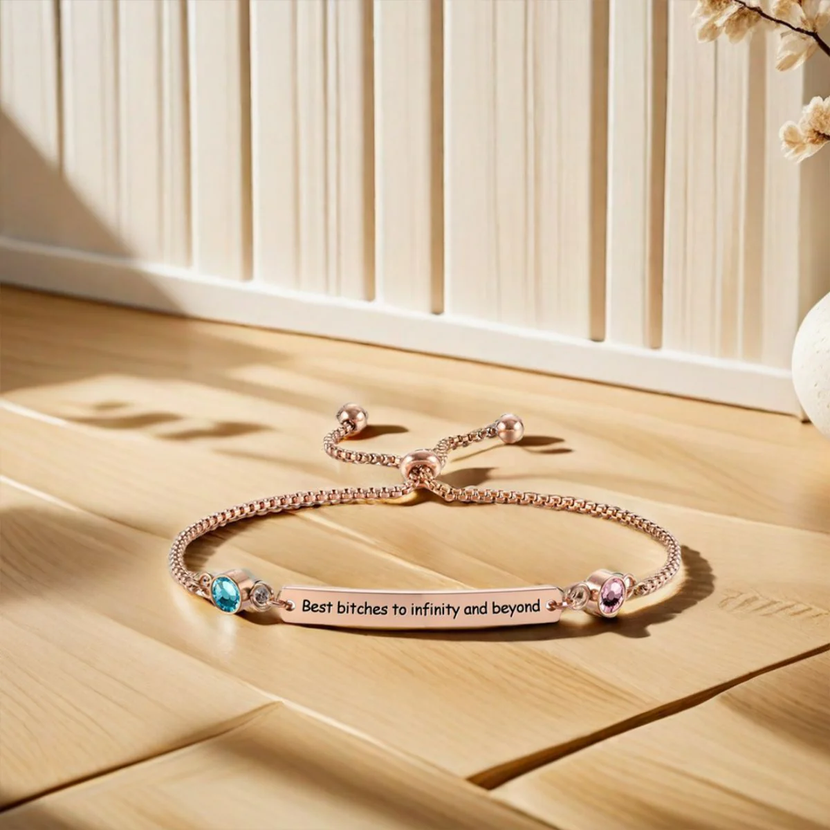Personalized Birthstones Bracelet For Bestie, Best Friend - Image 6