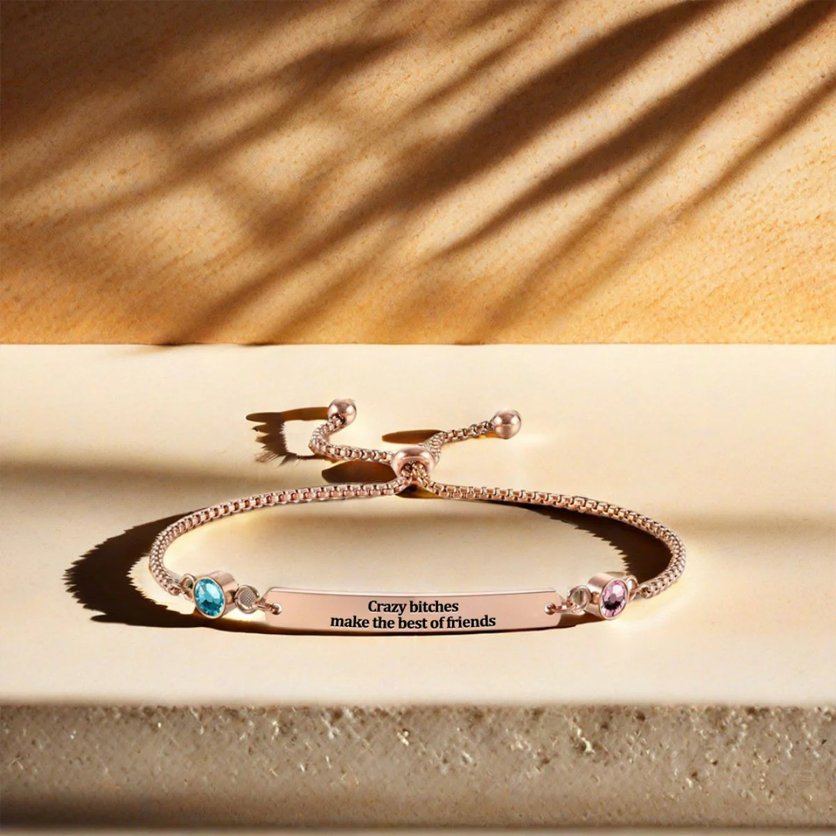Personalized Birthstones Bracelet For Bestie, Best Friend - Image 7