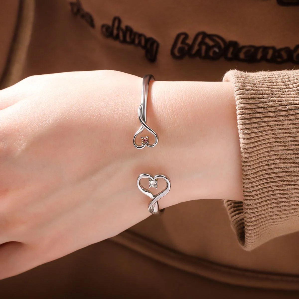 Personalized Birthstones Bracelet For Bestie, Best Friend - Thank You For Being My Unbiological Sister - Image 4