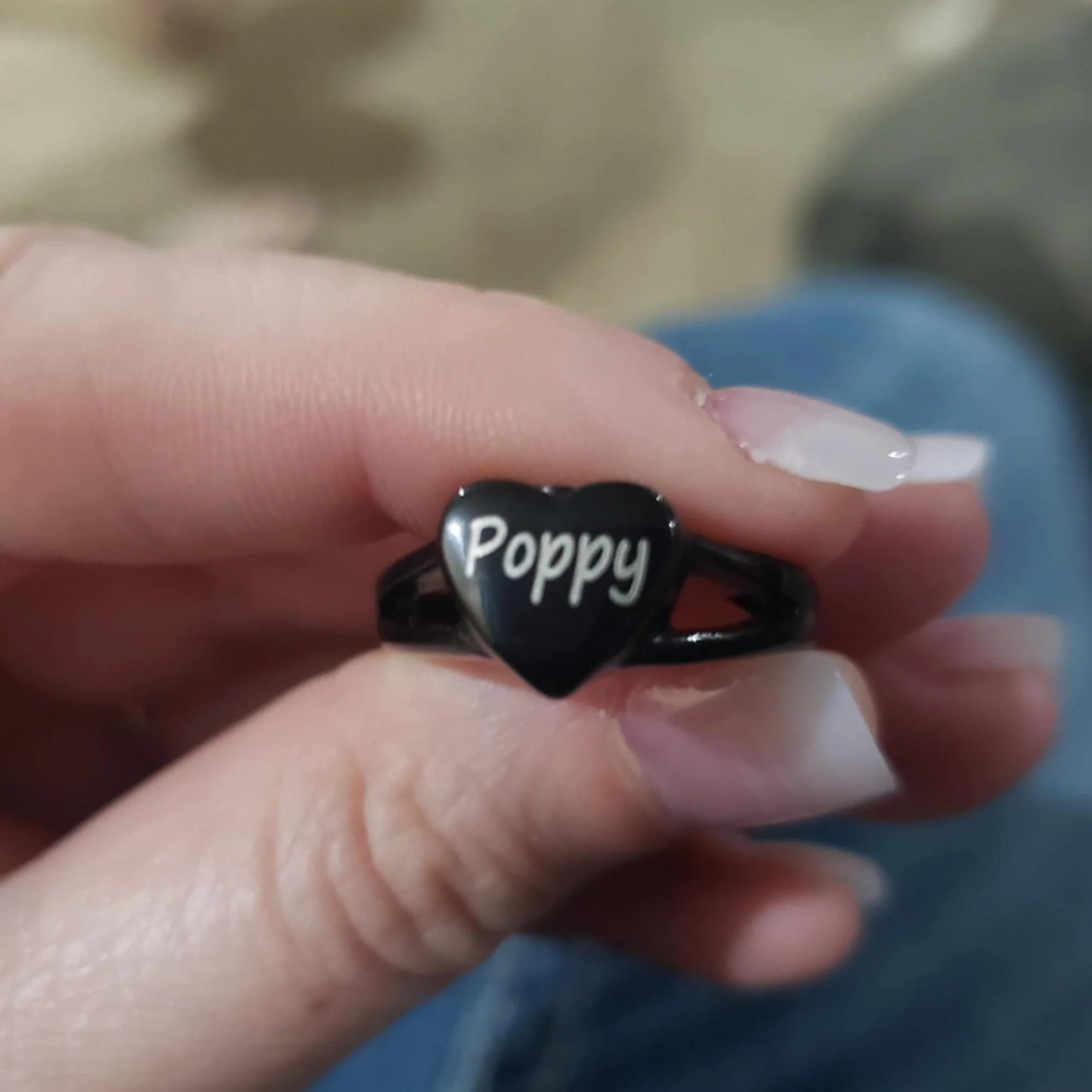Personalized Bone Ashes Ring, Human/Pet Cremains Memorial Gift For Loss - Image 6