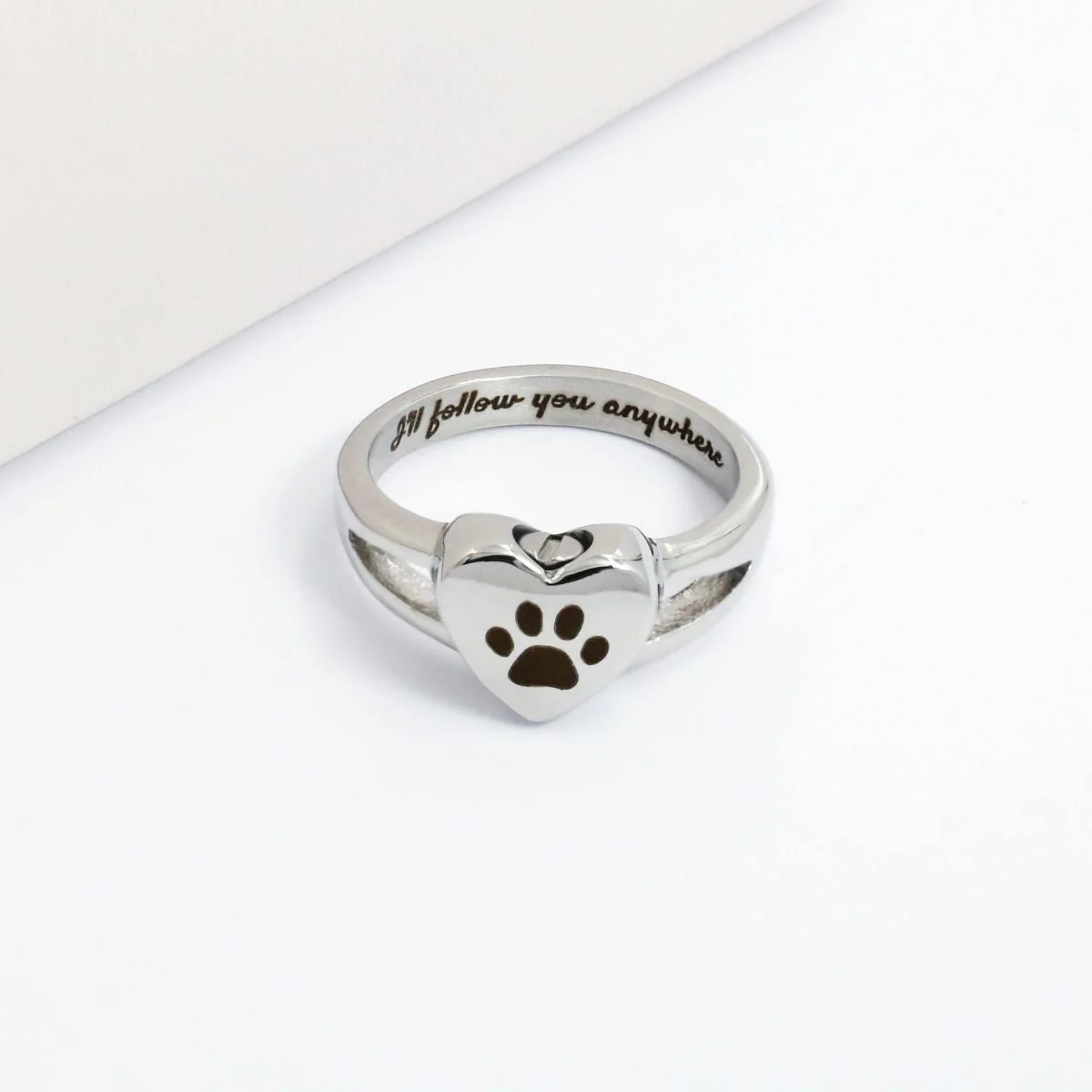 Personalized Bone Ashes Ring, Human/Pet Cremains Memorial Gift For Loss - Image 8