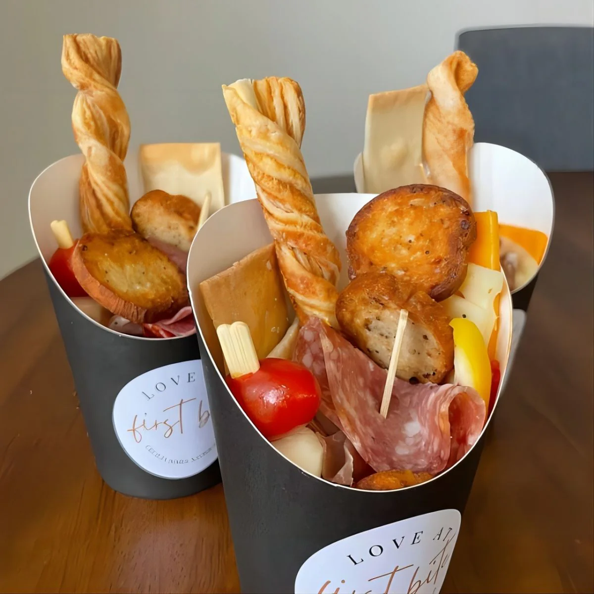 Personalized Charcuterie Cups Wedding Snack Cups Party Decorations - Image 3