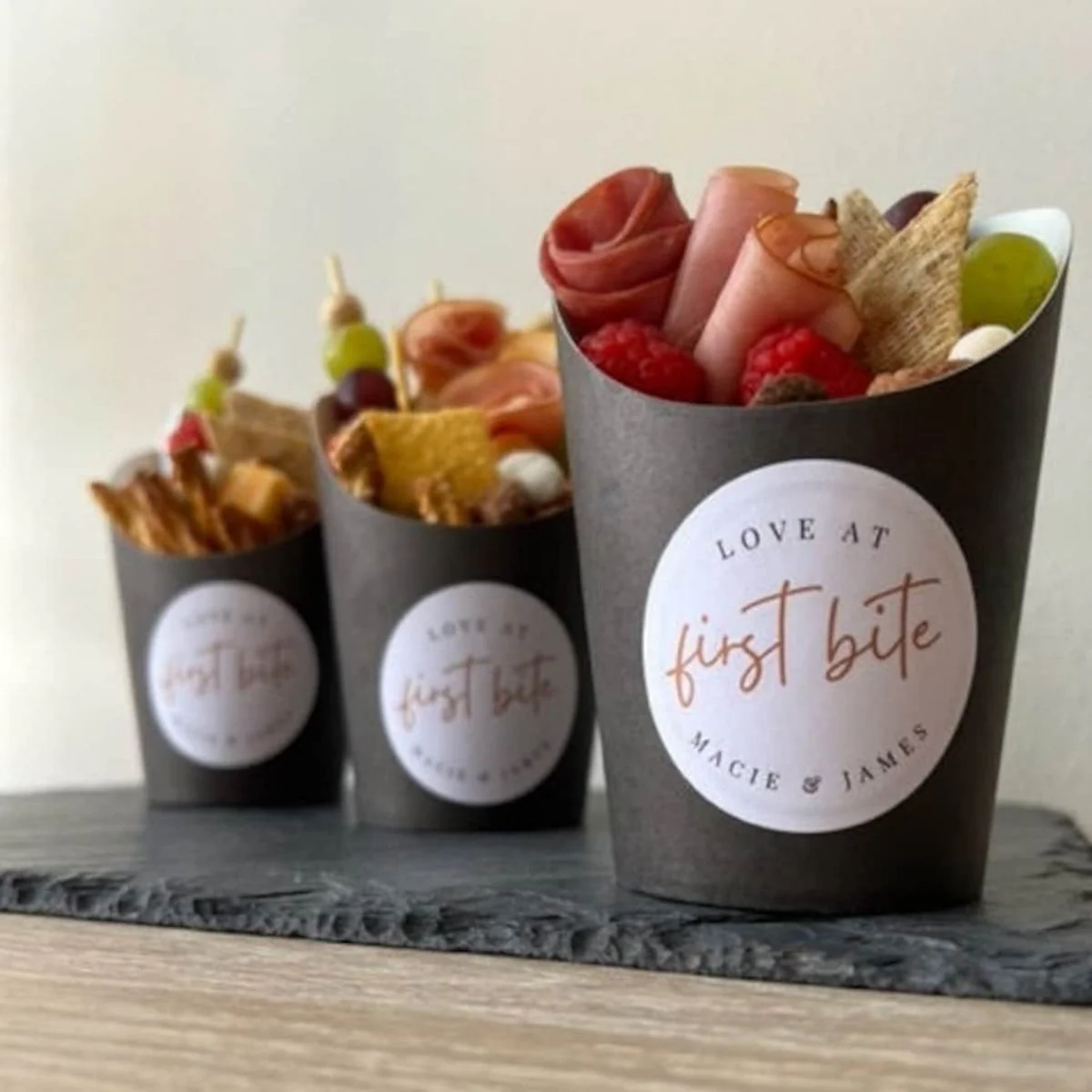 Personalized Charcuterie Cups Wedding Snack Cups Party Decorations - Image 5