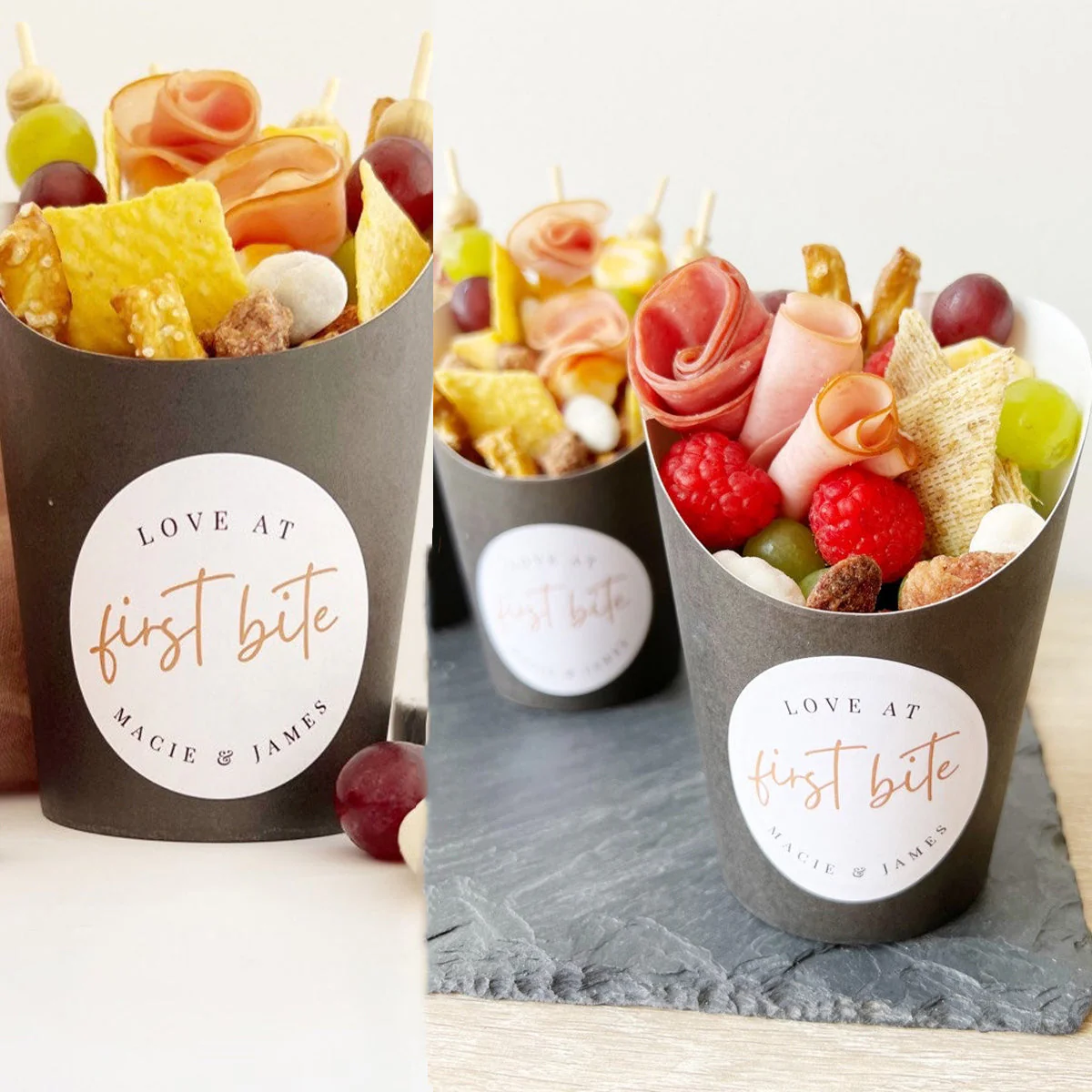 Personalized Charcuterie Cups Wedding Snack Cups Party Decorations - Image 6