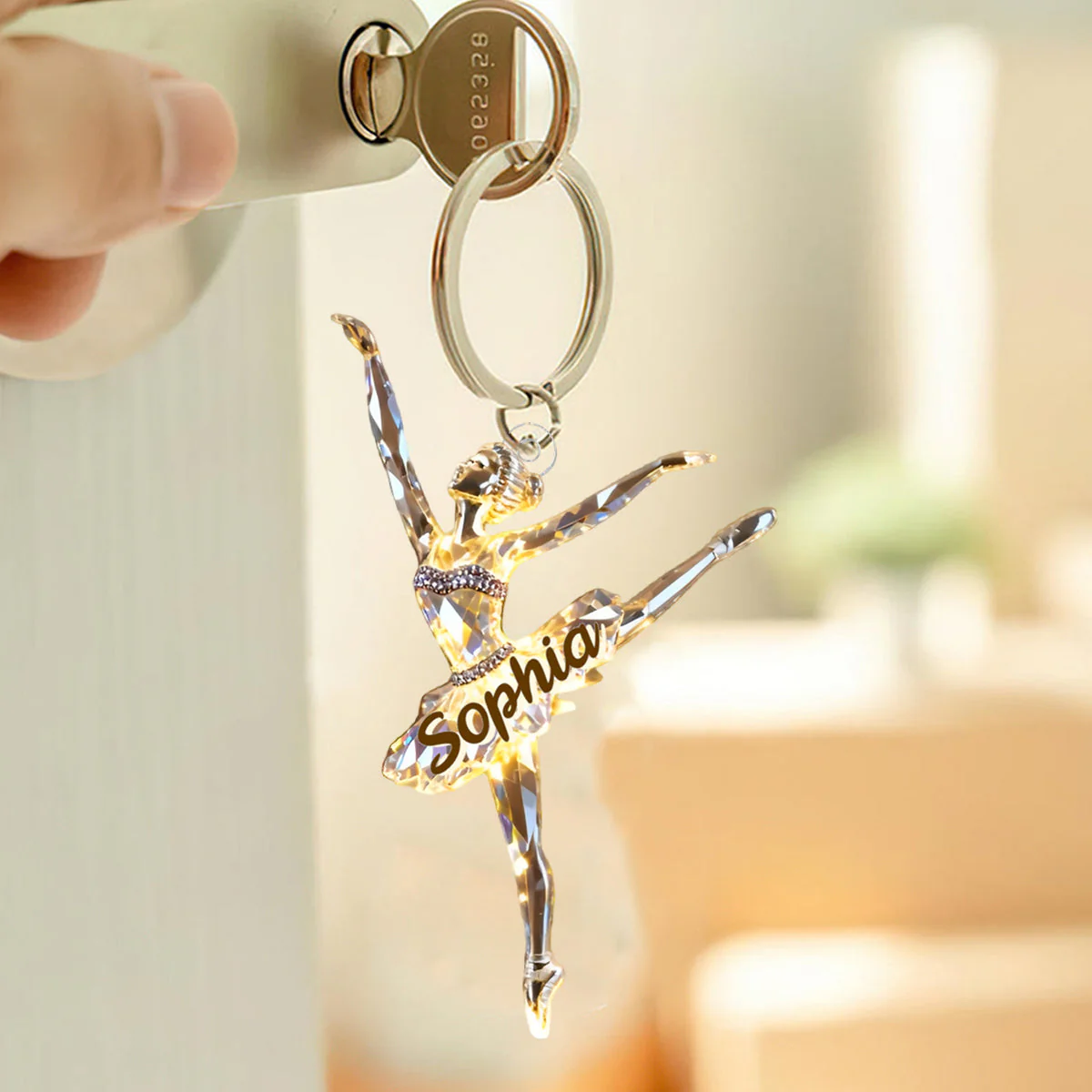 Personalized Charming Ballet Keychain Gifts For Ballerina Lover - Image 2