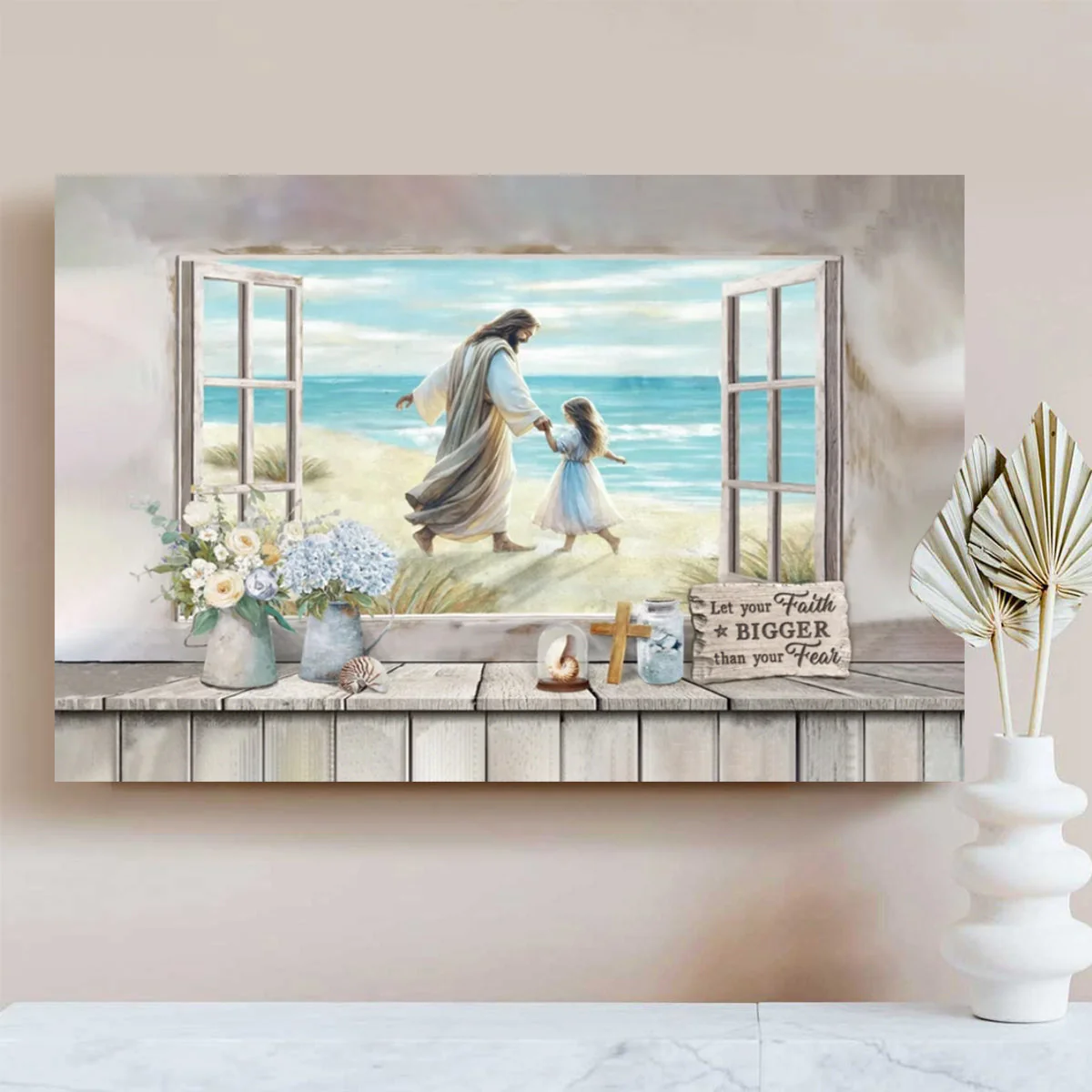 Personalized  Christian Gifts for Women I Hope You Dance Christian Art Canvas - Image 3