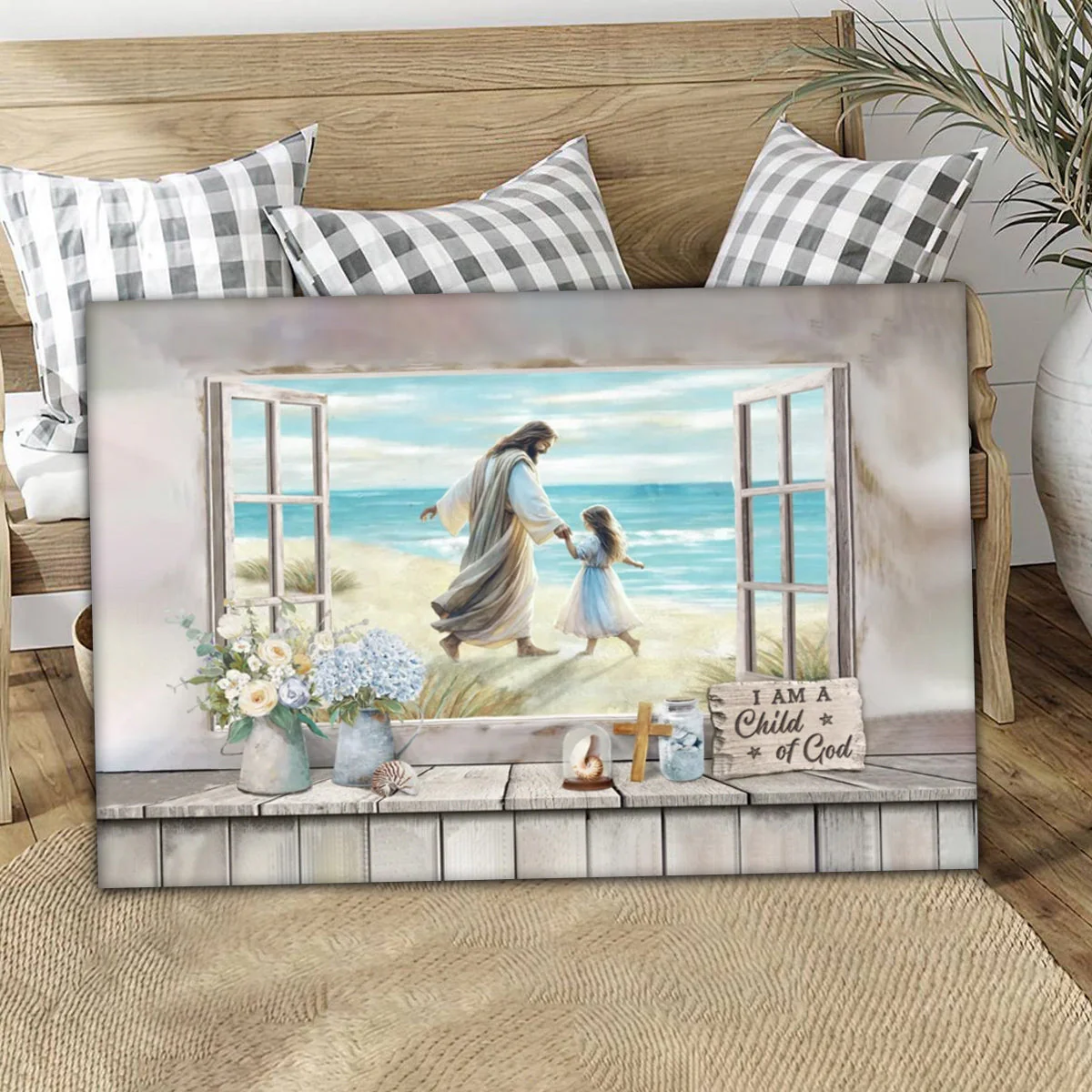 Personalized  Christian Gifts for Women I Hope You Dance Christian Art Canvas - Image 4
