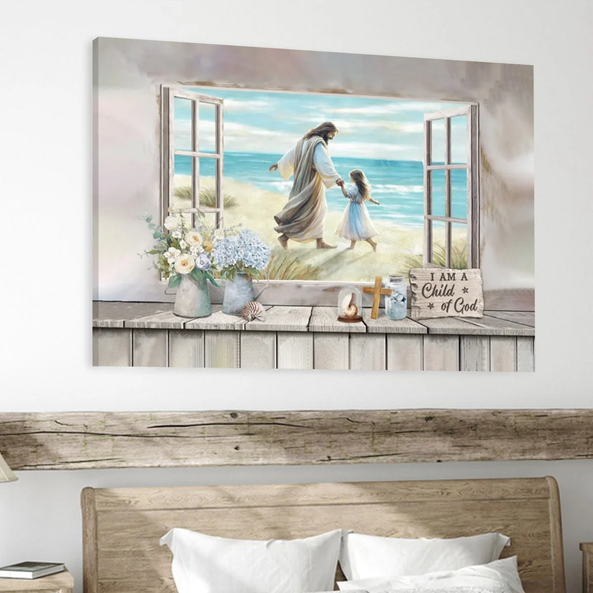 Personalized  Christian Gifts for Women I Hope You Dance Christian Art Canvas - Image 6