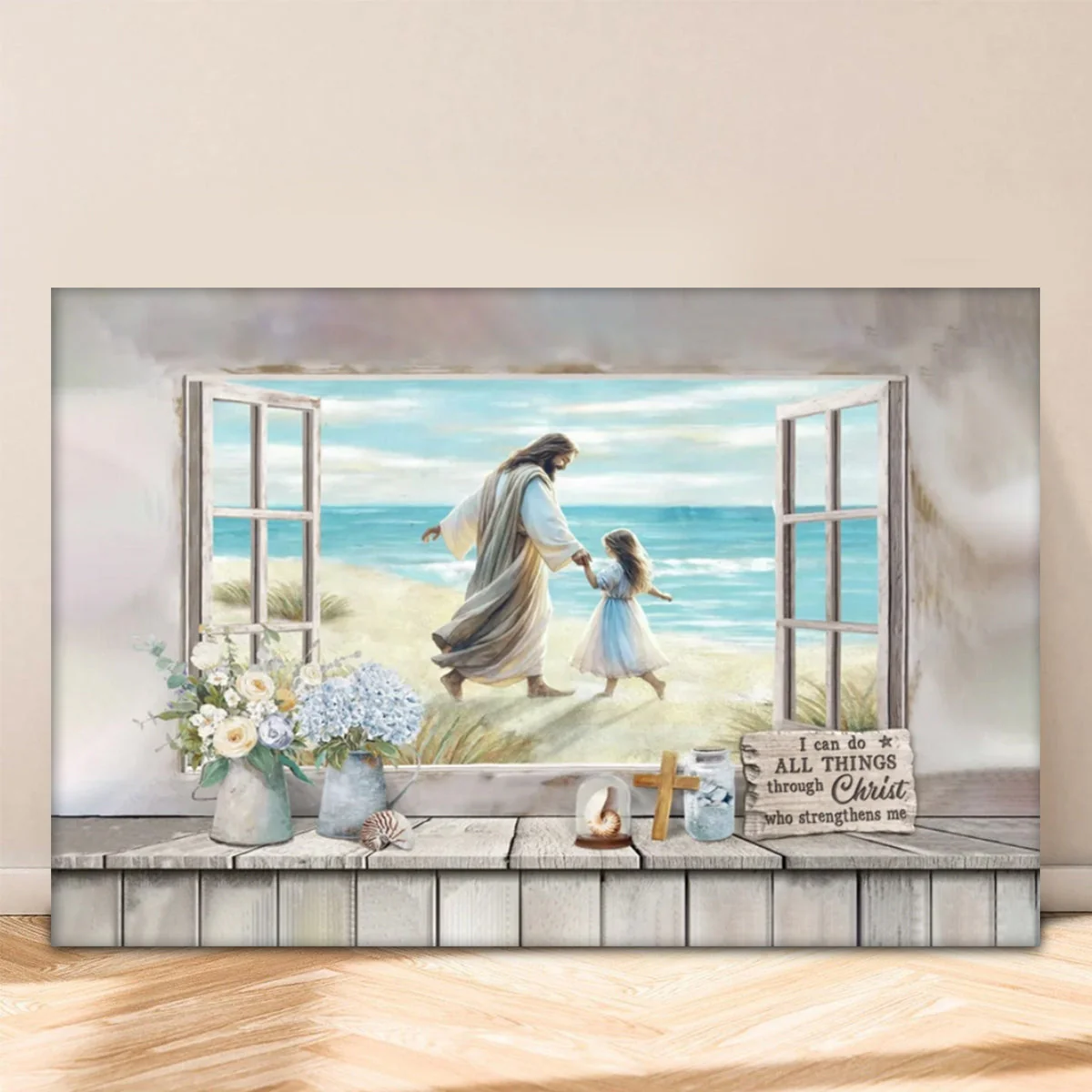 Personalized  Christian Gifts for Women I Hope You Dance Christian Art Canvas - Image 7