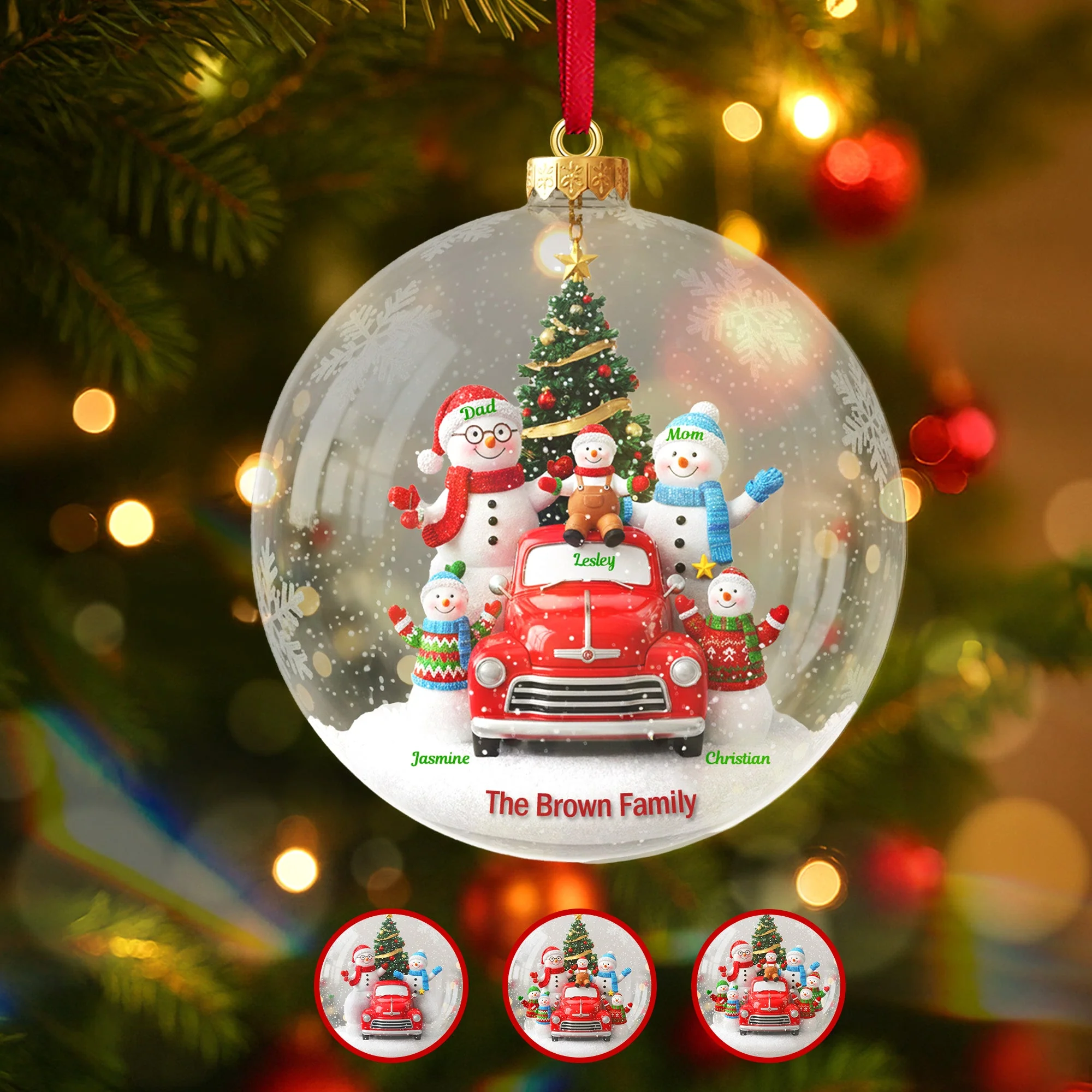 Personalized Christmas Ornament，The Perfect Gifts For Family - Image 2