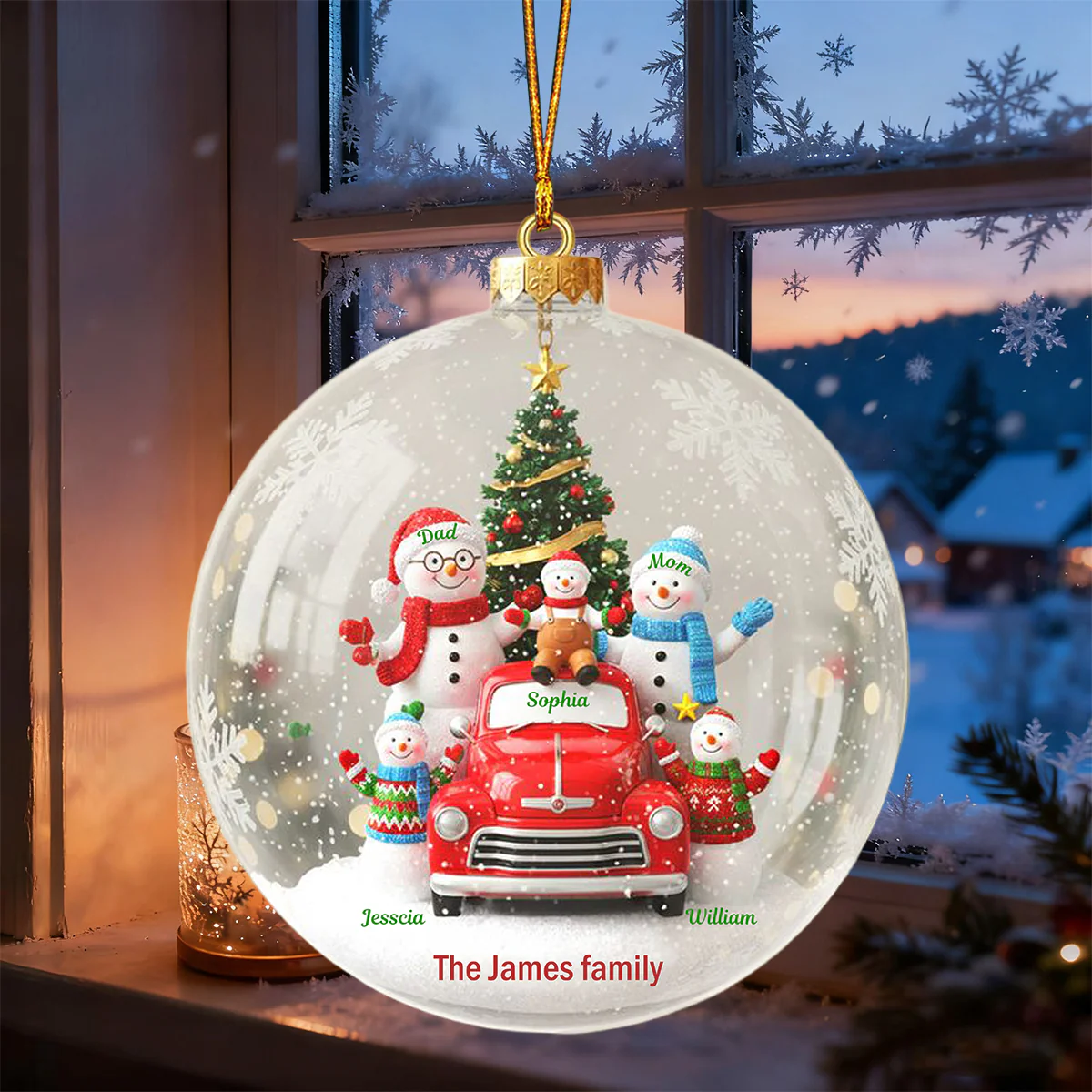 Personalized Christmas Ornament，The Perfect Gifts For Family - Image 3