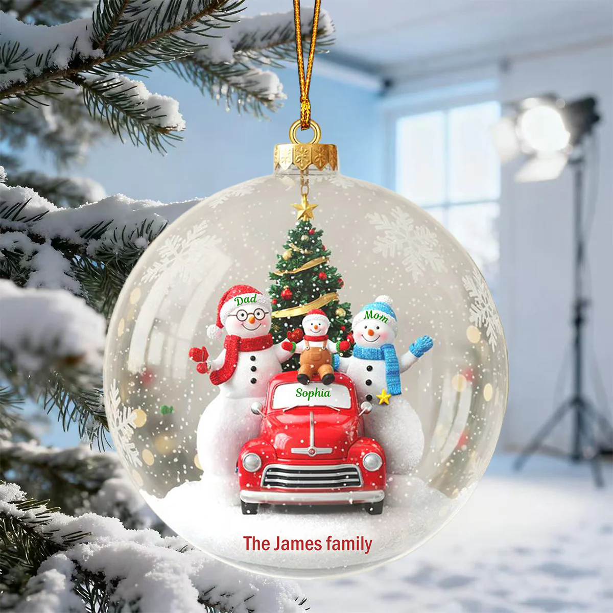 Personalized Christmas Ornament，The Perfect Gifts For Family - Image 4