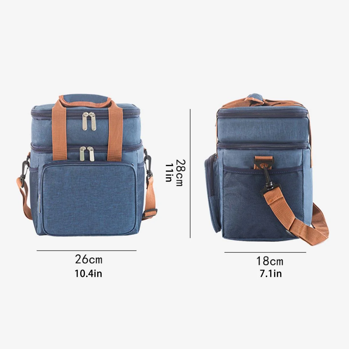 Personalized Cooler Bag Outdoor Picnic Gift For Couple - Image 6