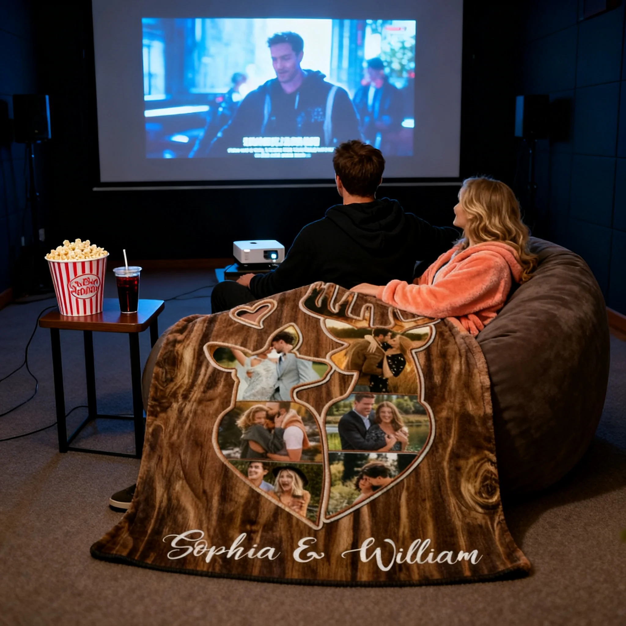 Personalized Couple Deer Hunting Memories Collage Blanket Deer Hunting Gifts For Couple - Image 6