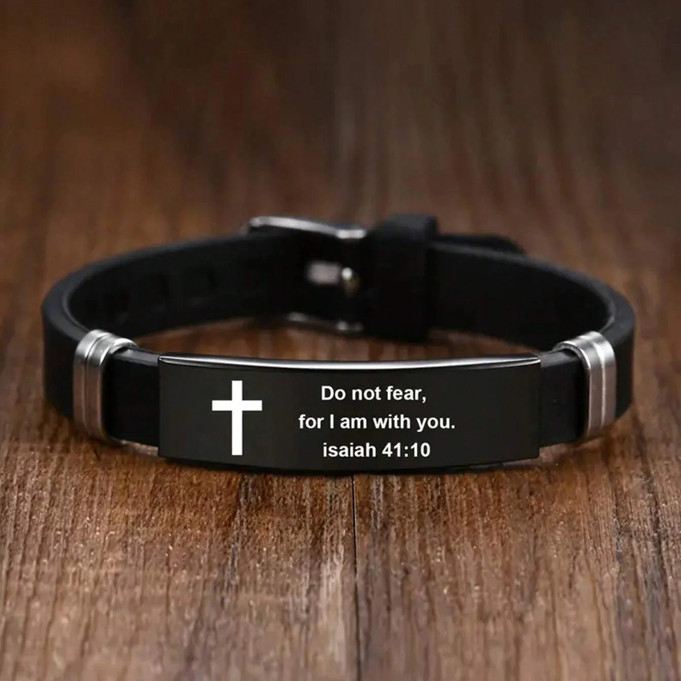 Personalized Cross Bible Bracelet Gift For Men, Friends, Family Members - Image 8
