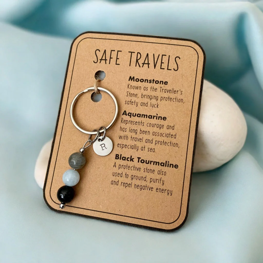 Personalized Crystal Keyring Gift For New Beginnings - Image 9