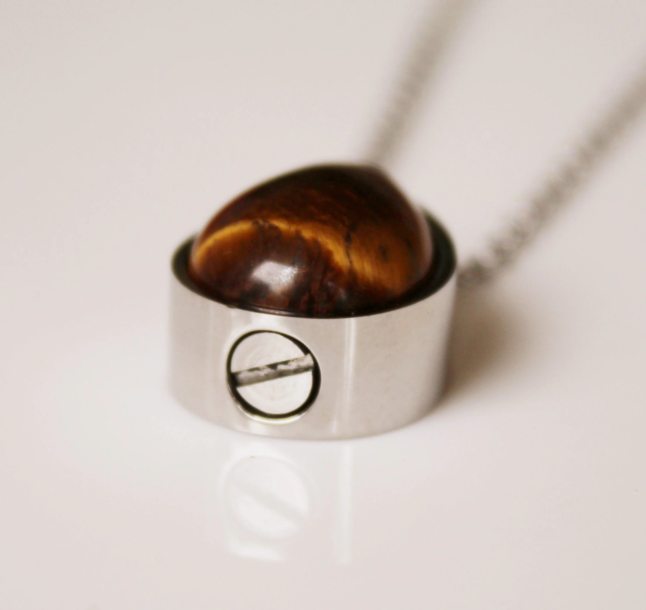Crystal Urn Necklace For Ashes, Keepsake Pendant - Image 4