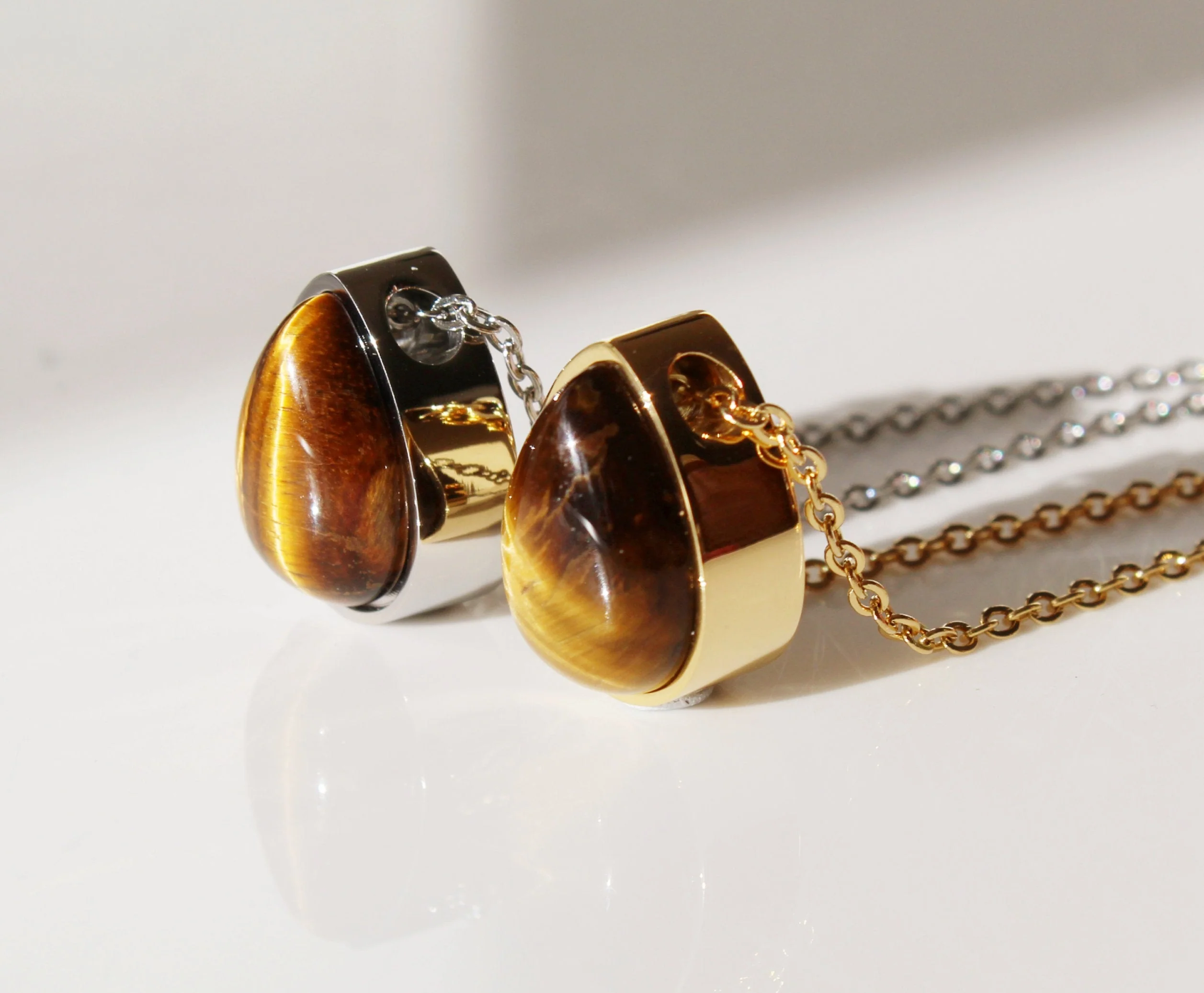 Crystal Urn Necklace For Ashes, Keepsake Pendant - Image 5