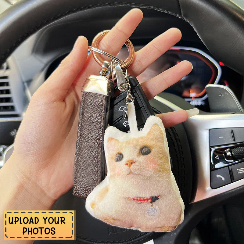 Personalized Custom 3D Photo Pillow Keychain/Backpack Pendants - Image 2