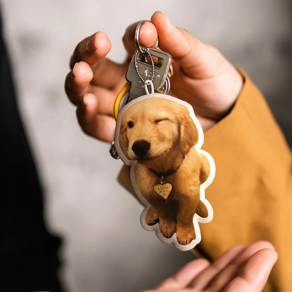 Personalized Custom 3D Photo Pillow Keychain/Backpack Pendants - Image 3