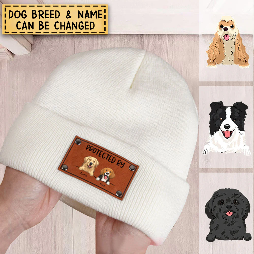 Personalized Custom Baby Beanie - Protected By - Image 2