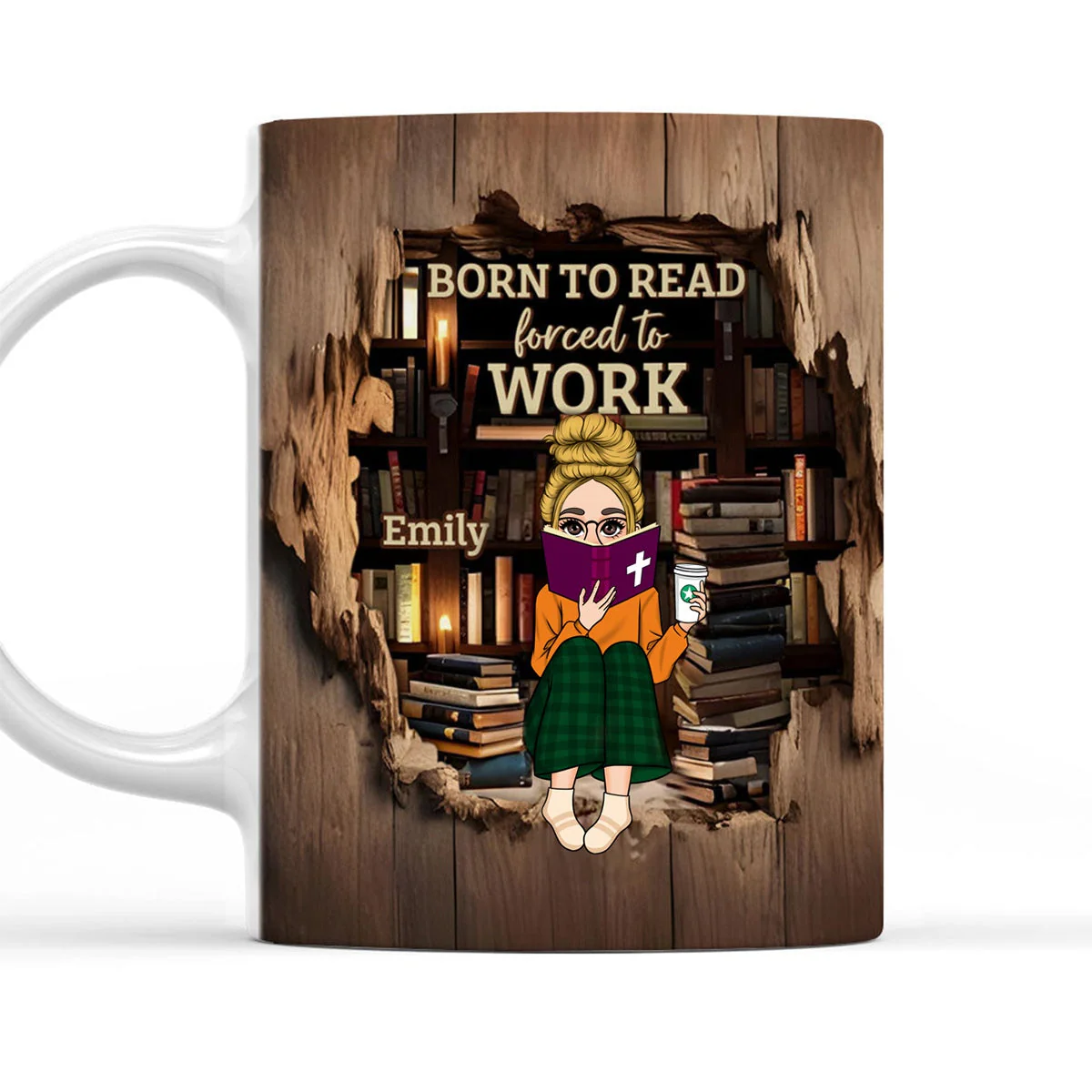 Personalized Custom Coffee Mug For A Book Lover - Image 5