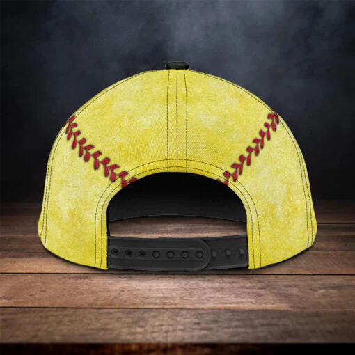 Personalized Custom Crack Softball Classic Cap - Image 2