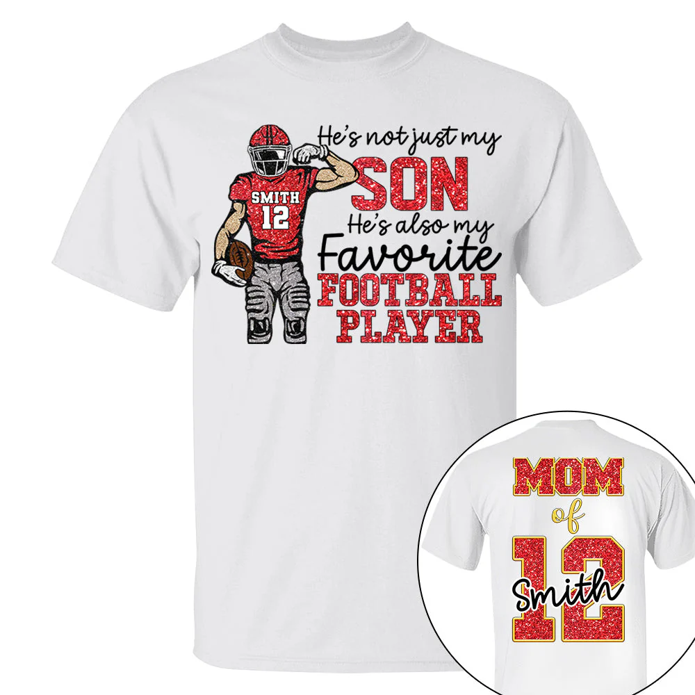 Personalized Custom Football For Football Family Game Day T-Shirt - Image 4