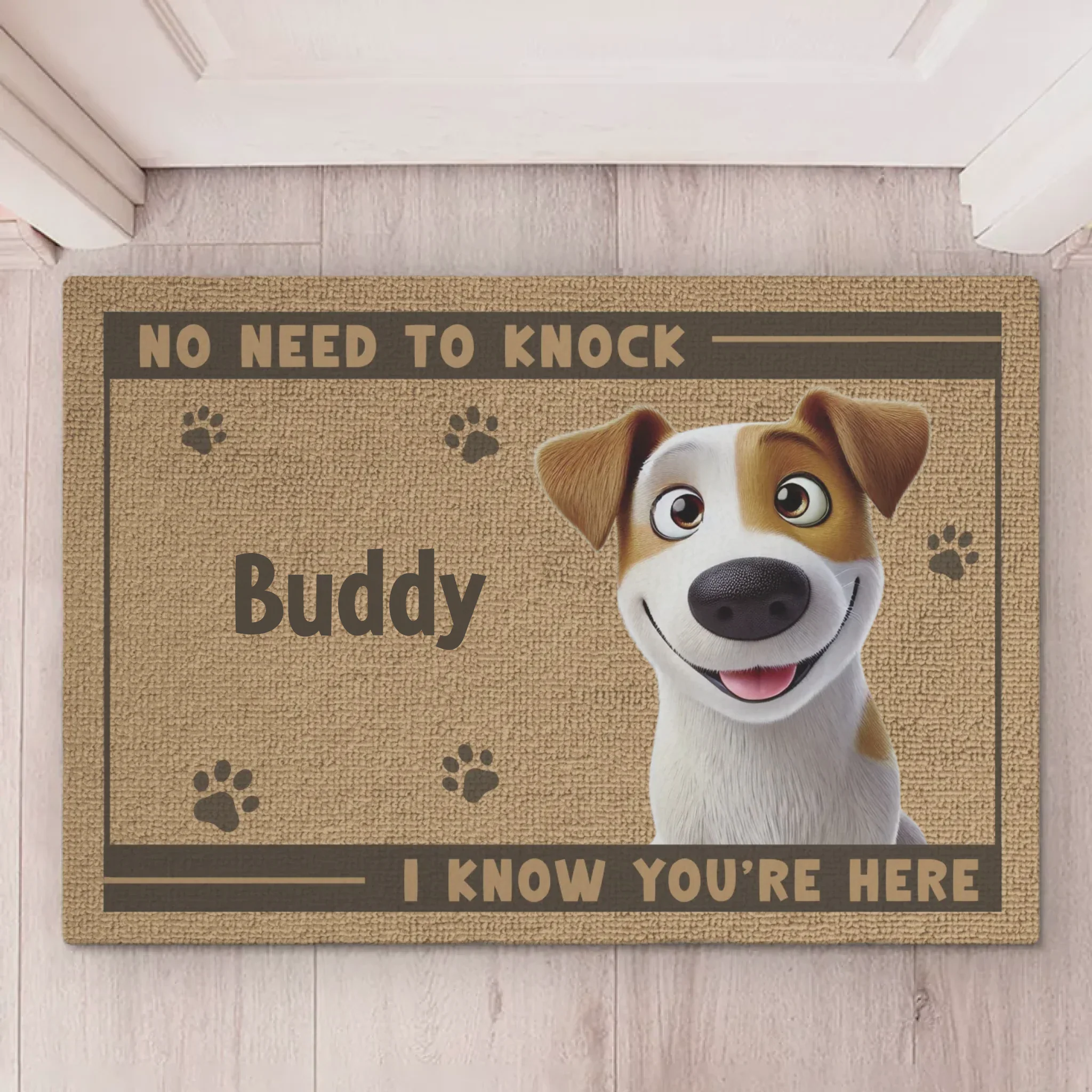 Personalized Custom Home Decor Decorative Mat - House Warming Gift For Pet Owners, Pet Lovers - Image 3