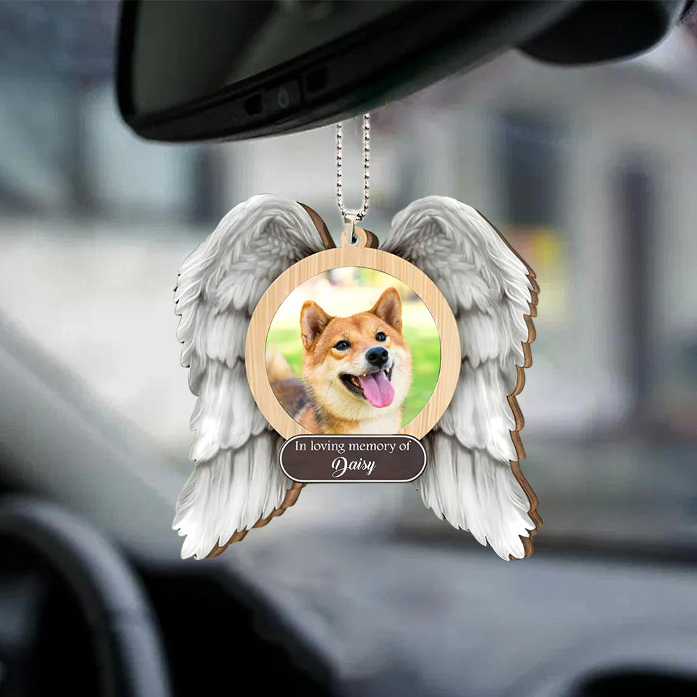 Personalized Custom Memorial Acrylic Ornament - Image 3