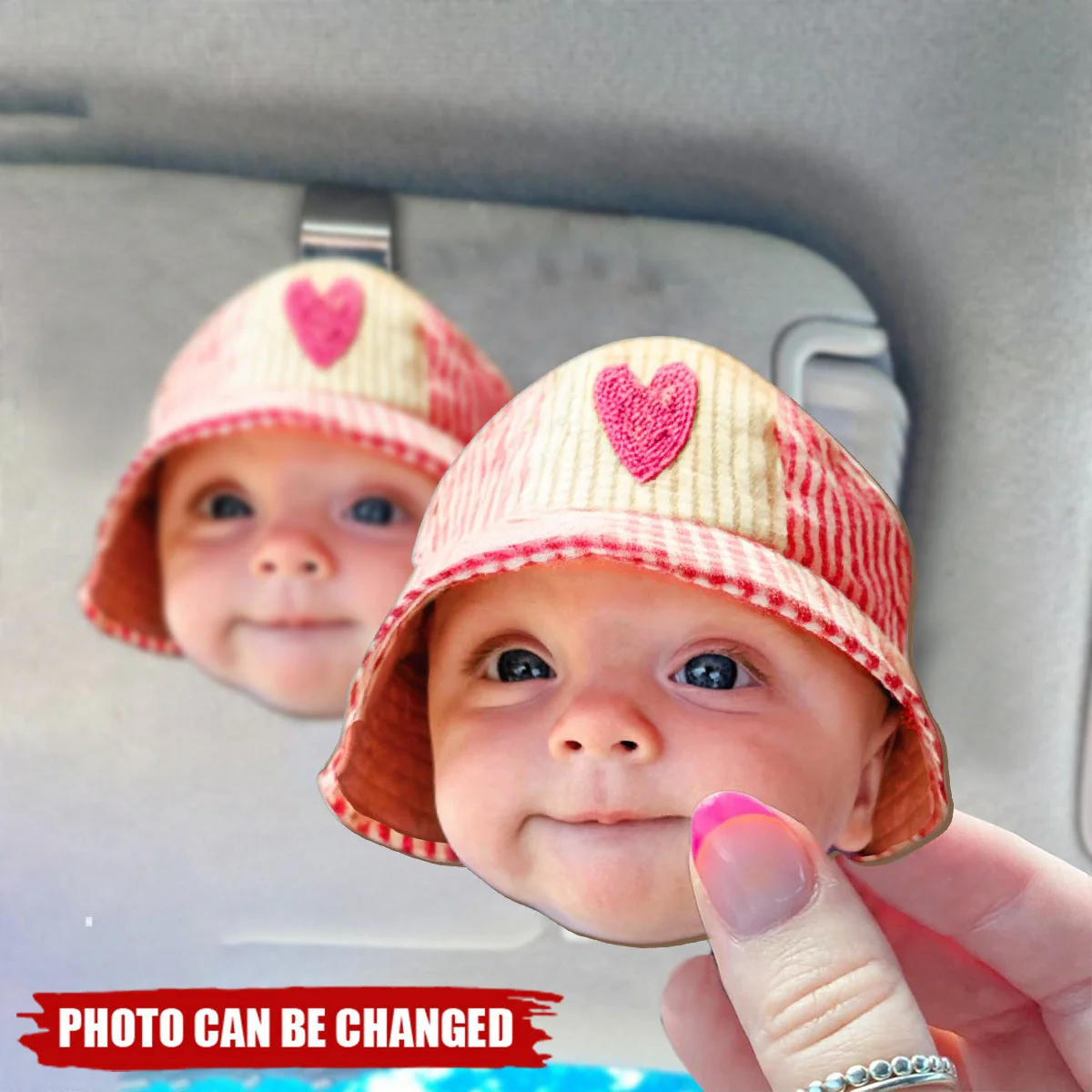 Personalized Custom Photo Car Visor - Image 2