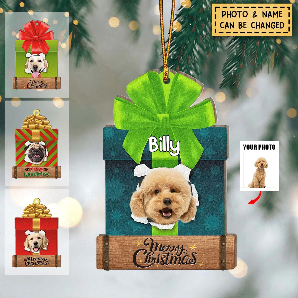 Personalized Custom Shaped Wooden Ornament Gift For Pet Lover - Image 2