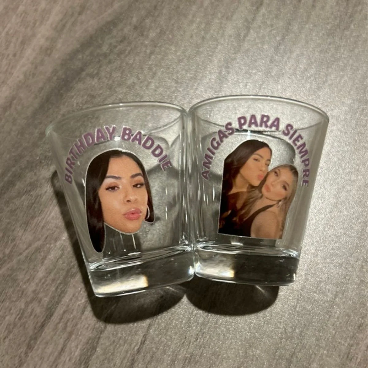 Personalized Custom Text Face Shot Glasses - Image 10