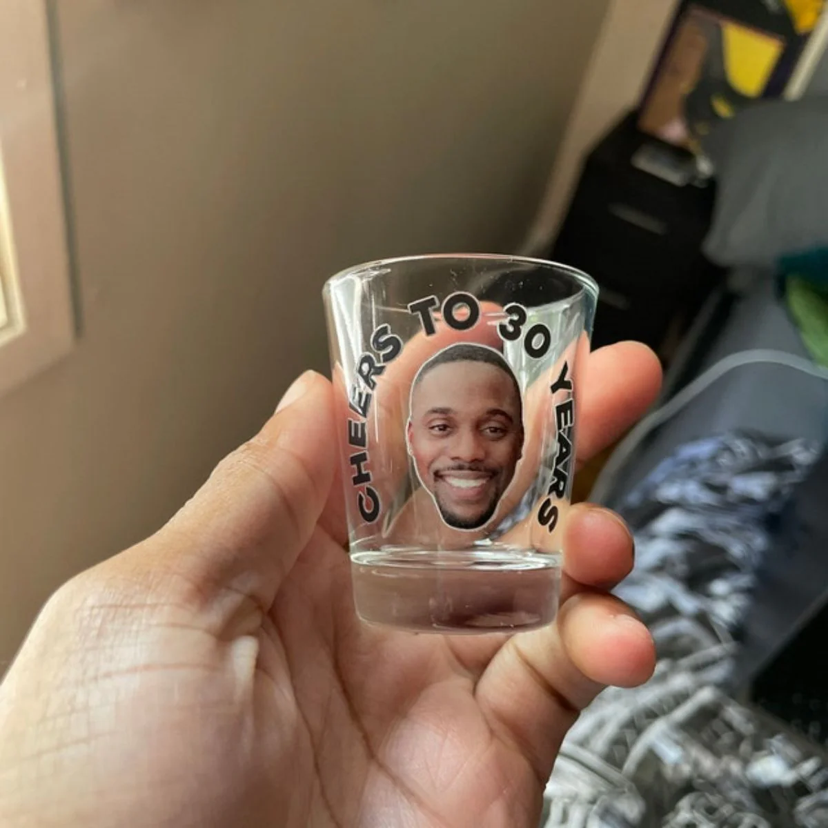 Personalized Custom Text Face Shot Glasses - Image 13