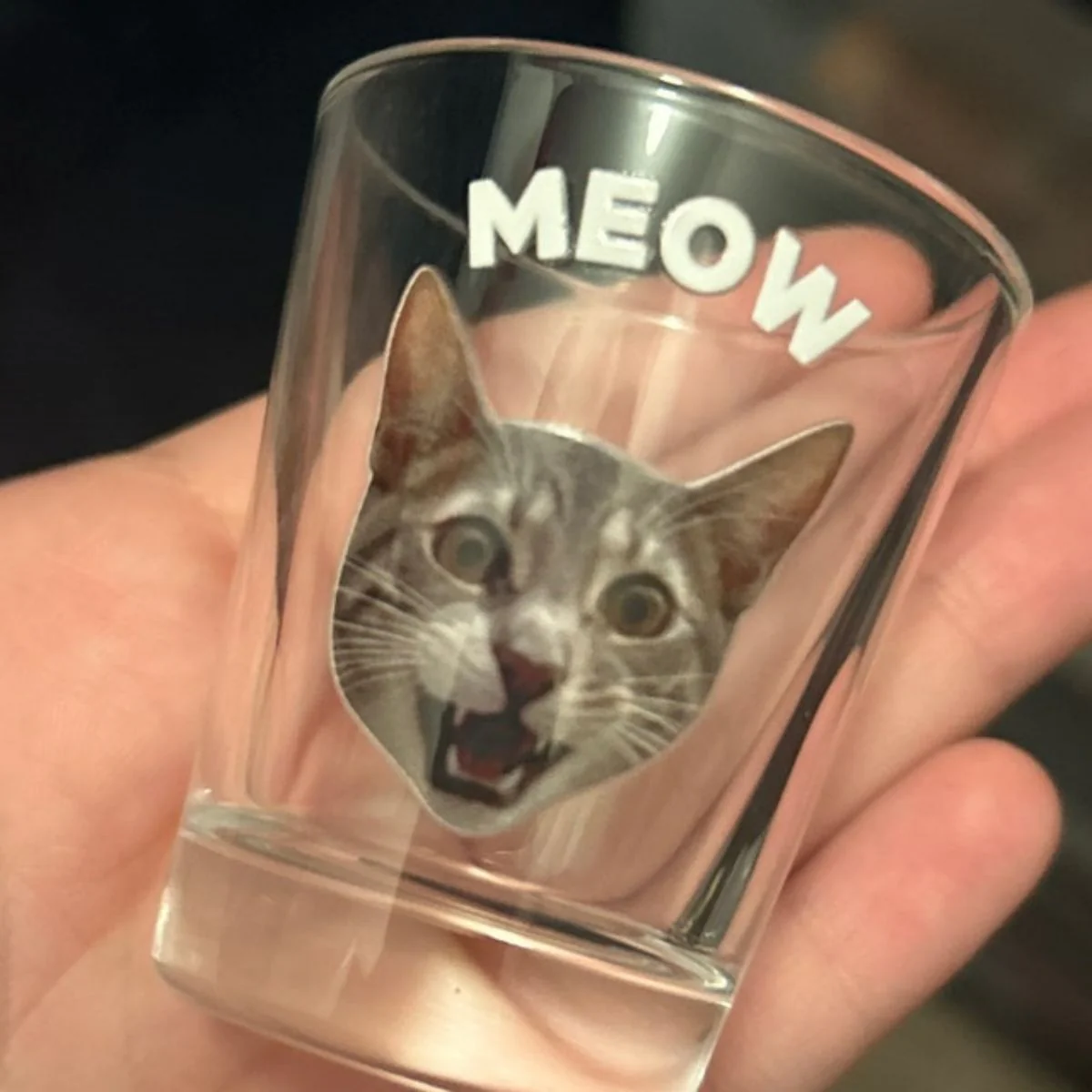 Personalized Custom Text Face Shot Glasses - Image 6