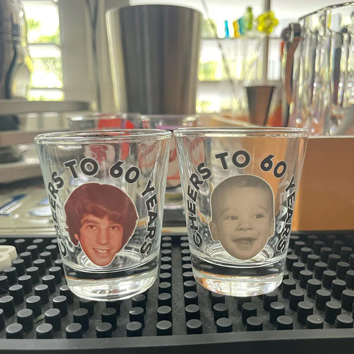 Personalized Custom Text Face Shot Glasses - Image 7