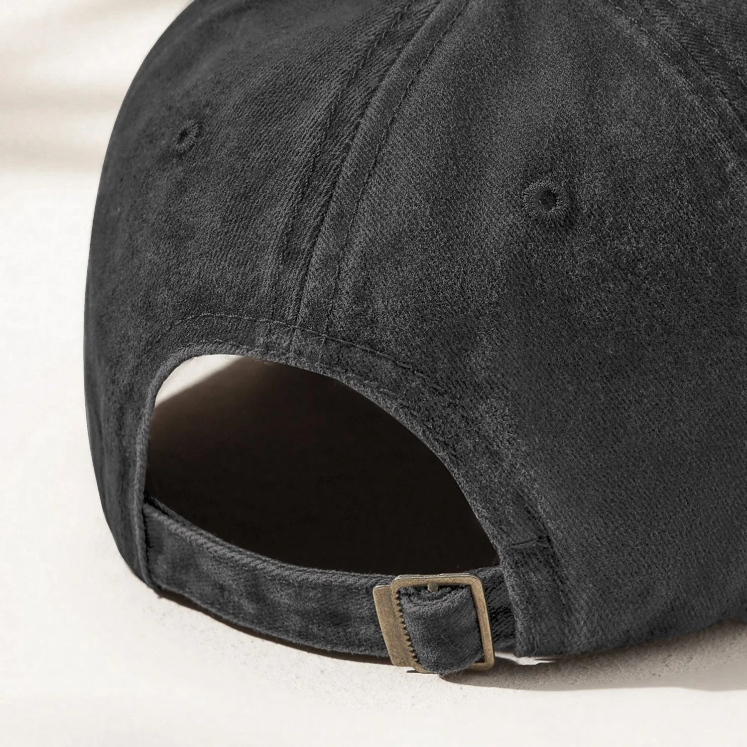 Personalized Distressed Denim Cap, America 250th Anniversary Patriotic Design - Image 3
