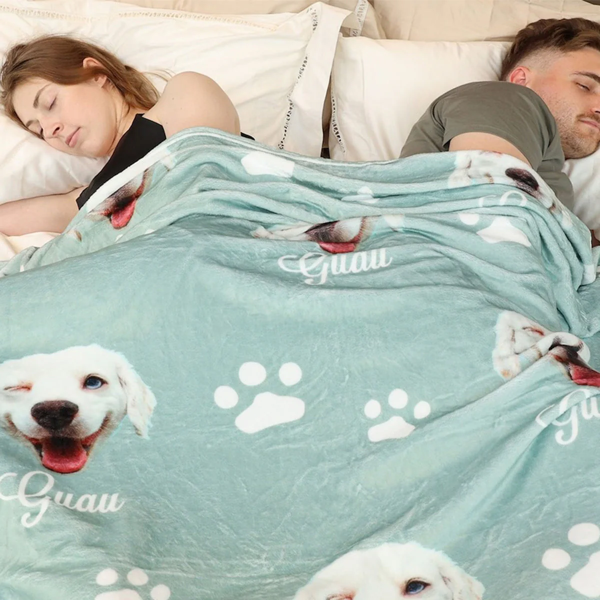 Personalized Dog Blanket with Name - Image 2
