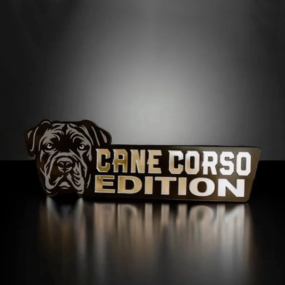 Personalized Dog breed Car Badge Laser Cutting Car Emblem - Image 5