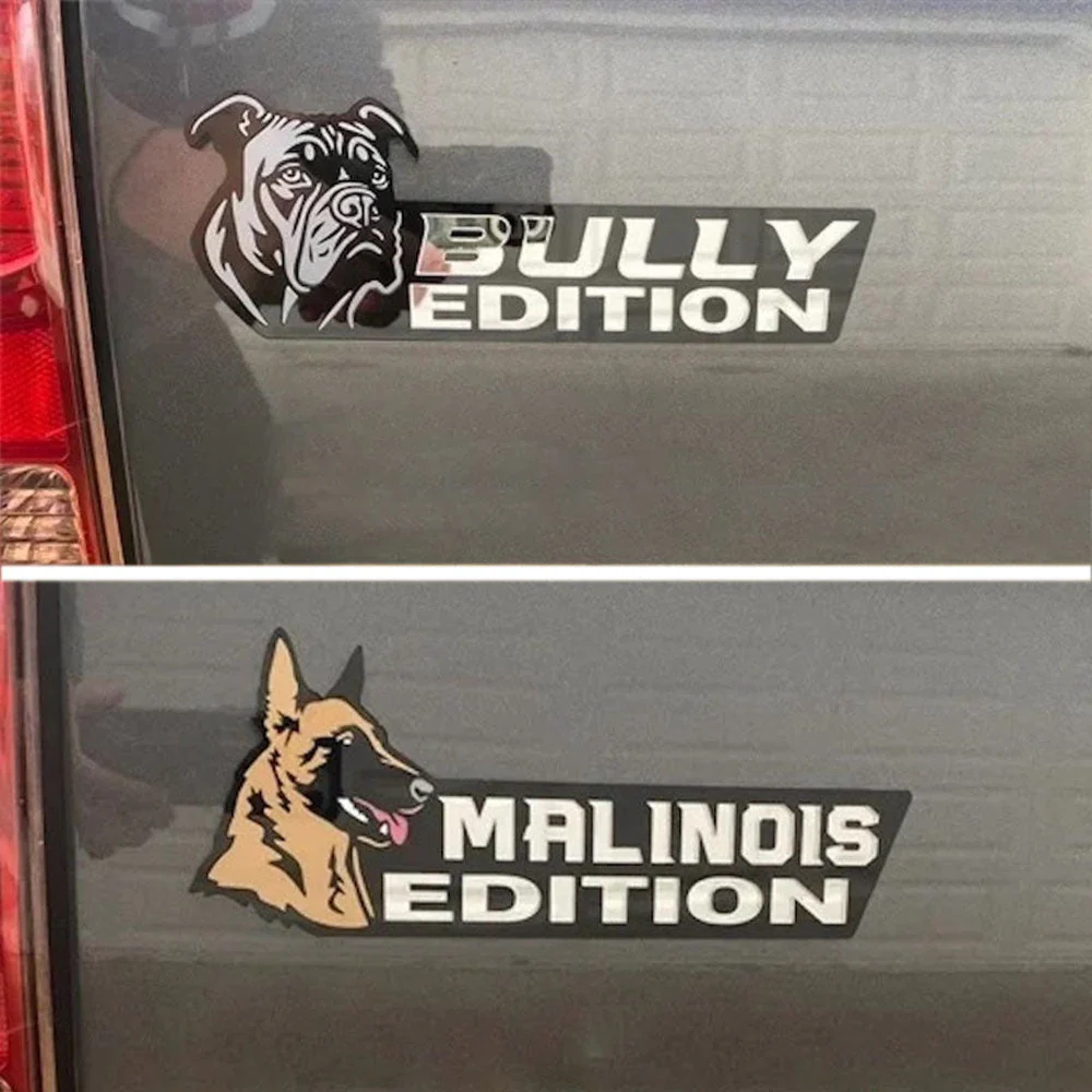 Personalized Dog breed Car Badge Laser Cutting Car Emblem - Image 6