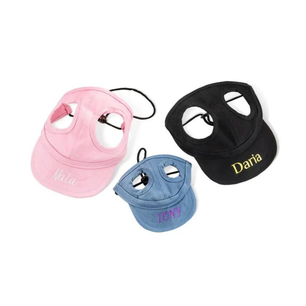 Personalized Dog Sun Hat Baseball Cap With Embroidered Name Gift for Pet Lovers - Image 9
