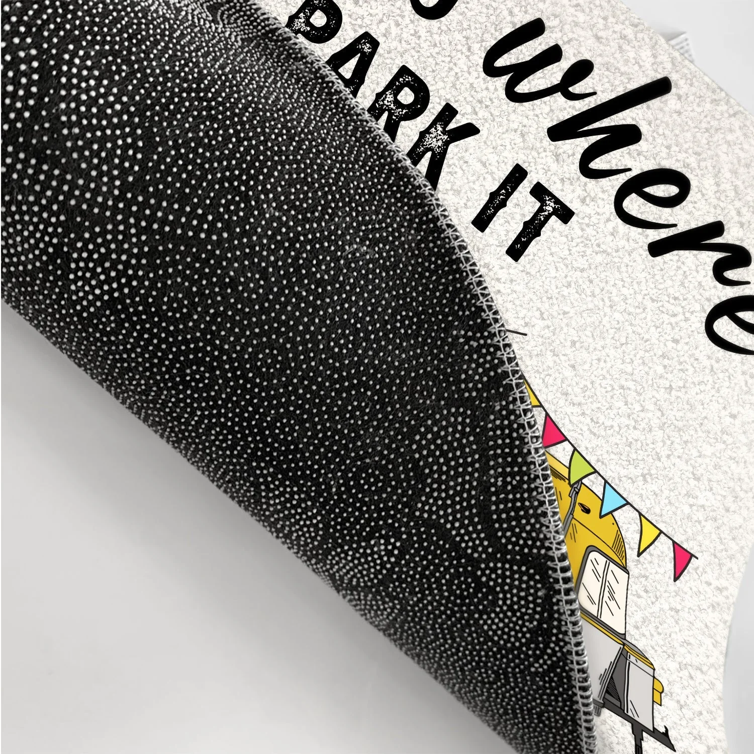 Personalized Doormat Gift For Camping Lovers - Home Is Where We Park It - Image 4